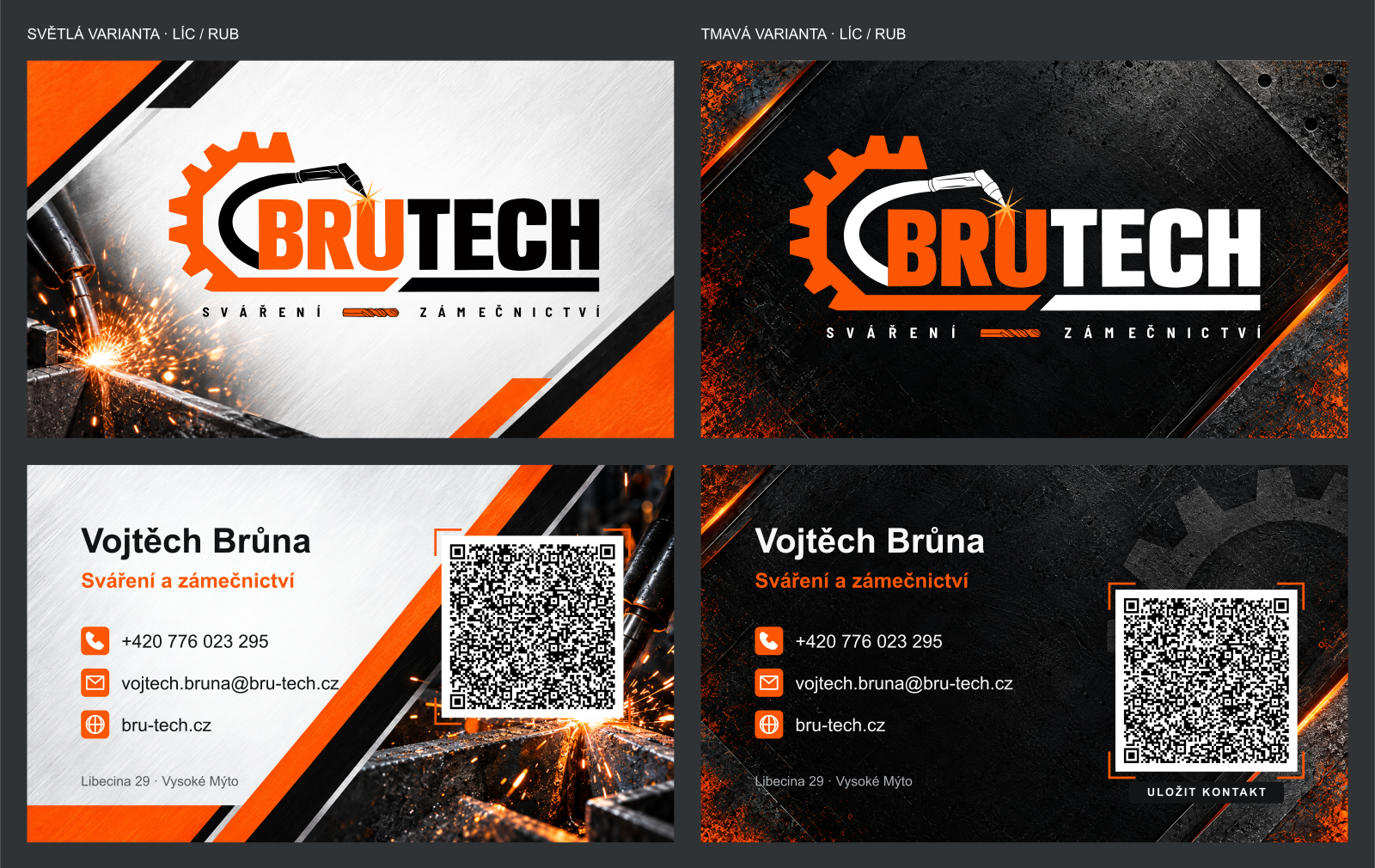 BRUTECH — vizitky